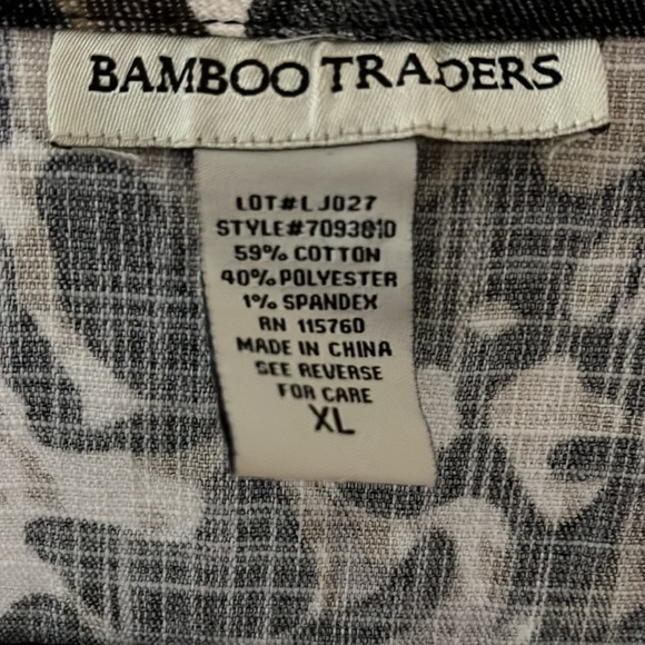 Bamboo Traders Light Weight Ruffle Snap Front XL Jacket - Picture 3 of 6
